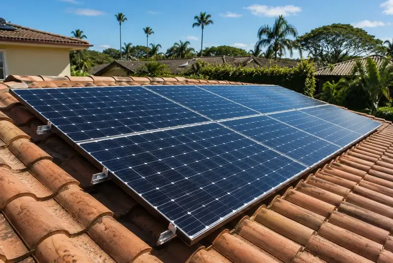 Installation de panneaux solaires à Éguilles
